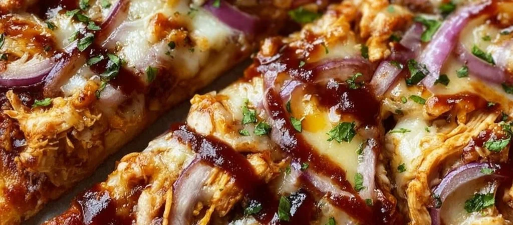 BBQ Chicken Pizza Ricetta Facile e Veloce per Cena