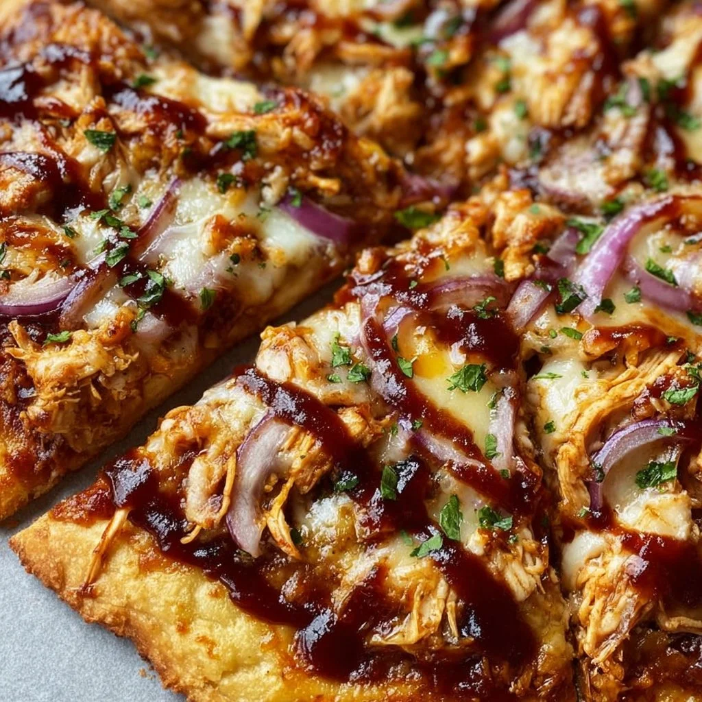 BBQ Chicken Pizza Ricetta Facile e Veloce per Cena