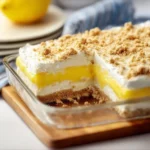 Dessert di Limone con Oreo, un dolce cremoso e facile da preparare.