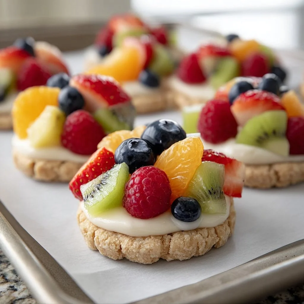 Fruit Pizza Cookies
