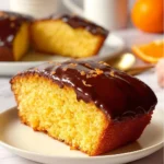 Gâteau à l'orange fresco e goloso con decorazione di arance