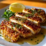 Malibu Chicken dorato e croccante servito con contorni freschi