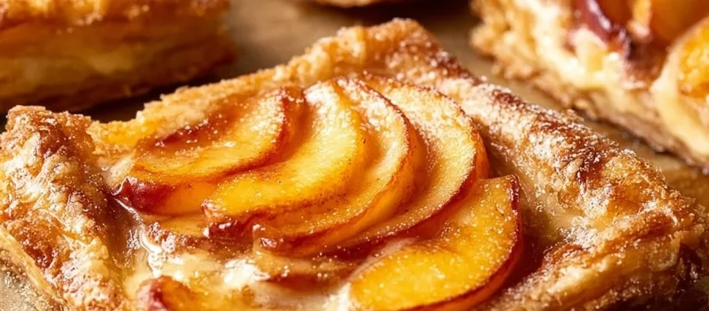 Mini Peach and Cream Cheese Tarts