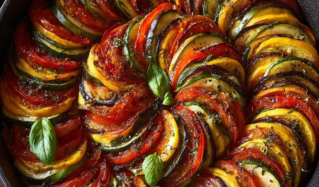 Ratatouille al Forno con verdure fresche e spezie aromatiche