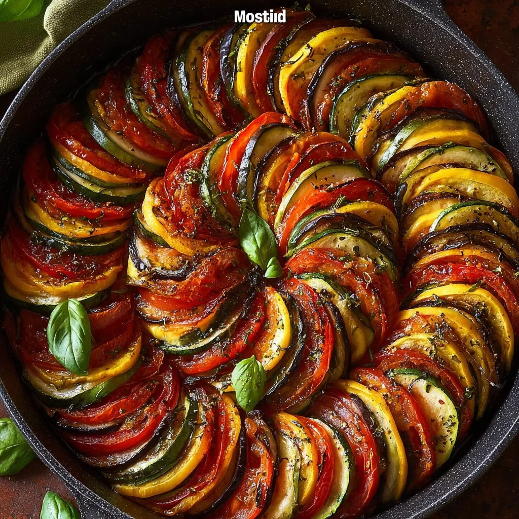 Ratatouille al Forno con verdure fresche e spezie aromatiche
