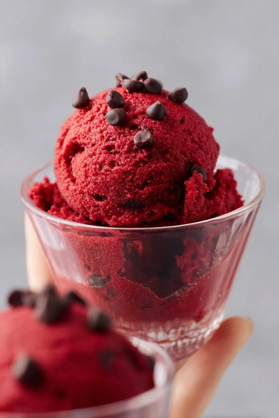Red Velvet Edible Cookie Dough Recipe