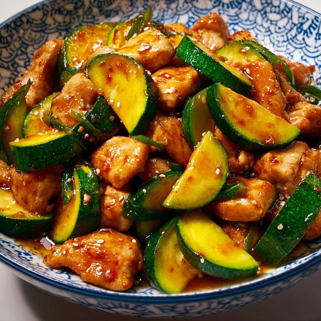 Saltare di Pollo e Zucchine