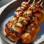 Spiedini di Pollo Bang Bang pronti da servire