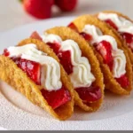 Deliziosi cheesecake tacos facili da preparare