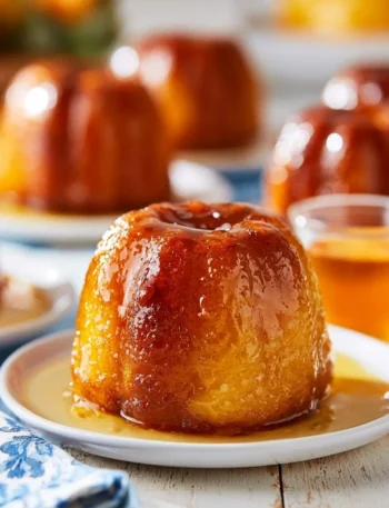 Babà al Rum, un dolce tradizionale napoletano inzuppato nel rum.