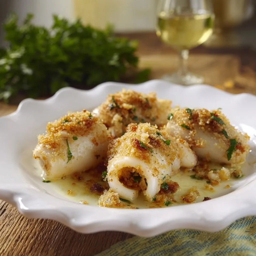 Calamari ripieni al forno