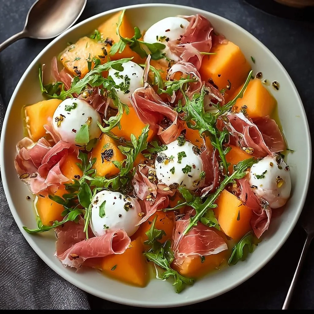 Delicious Melon and Prosciutto Appetizer