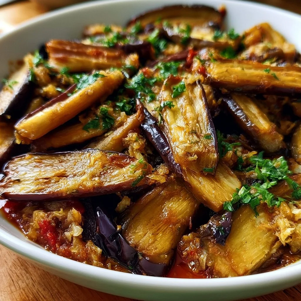 Filetti di melanzane in padella