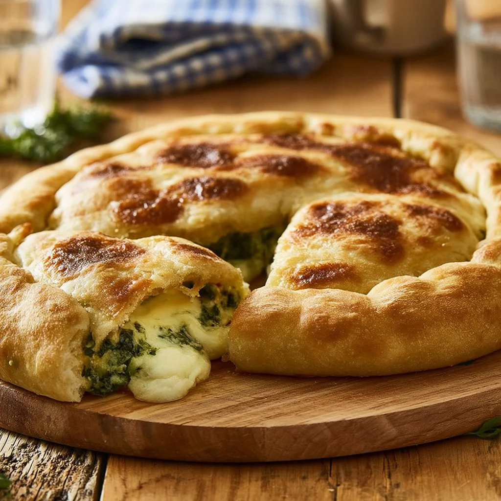 Focaccia ripiena con zucchine, un piatto italiano delizioso e versatile