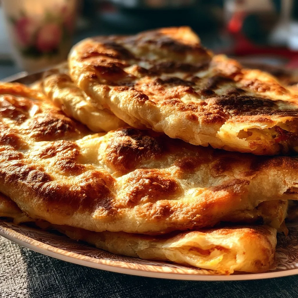 Focaccia ripiena di scarole e mozzarella