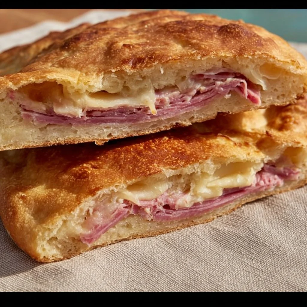 Focaccia soffice ripiena