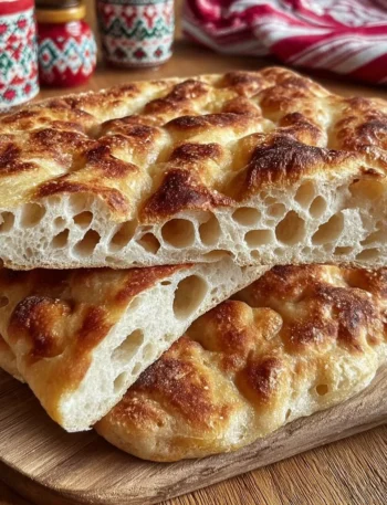 Focaccia Trapunta di Cesira: una deliziosa specialità italiana.