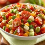 Insalata di Pomodori freschi con Formaggio Primo Sale