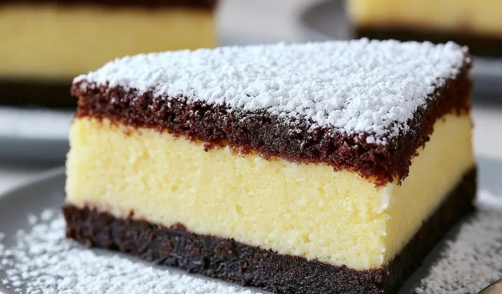Una deliziosa torta cremosa pronta per essere gustata