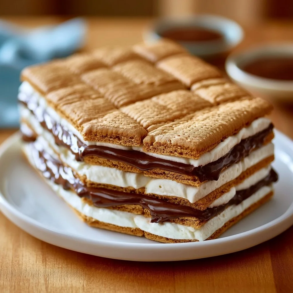 Deliziosa mattonella nutella decorata con cioccolato e nocciole