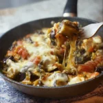 Melanzane in padella cucinate con olio d'oliva e spezie