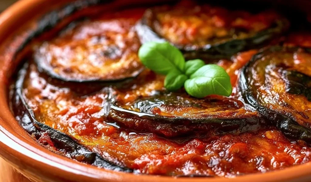 Ricetta leggera di Parmigiana di Melanzane con ingredienti freschi