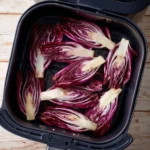 Radicchio croccante preparato in friggitrice ad aria