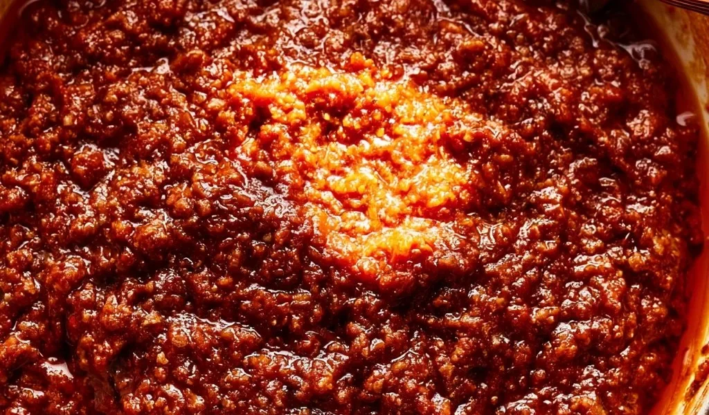 Piatto di pasta con Ragù alla Bolognese, un classico della cucina italiana.