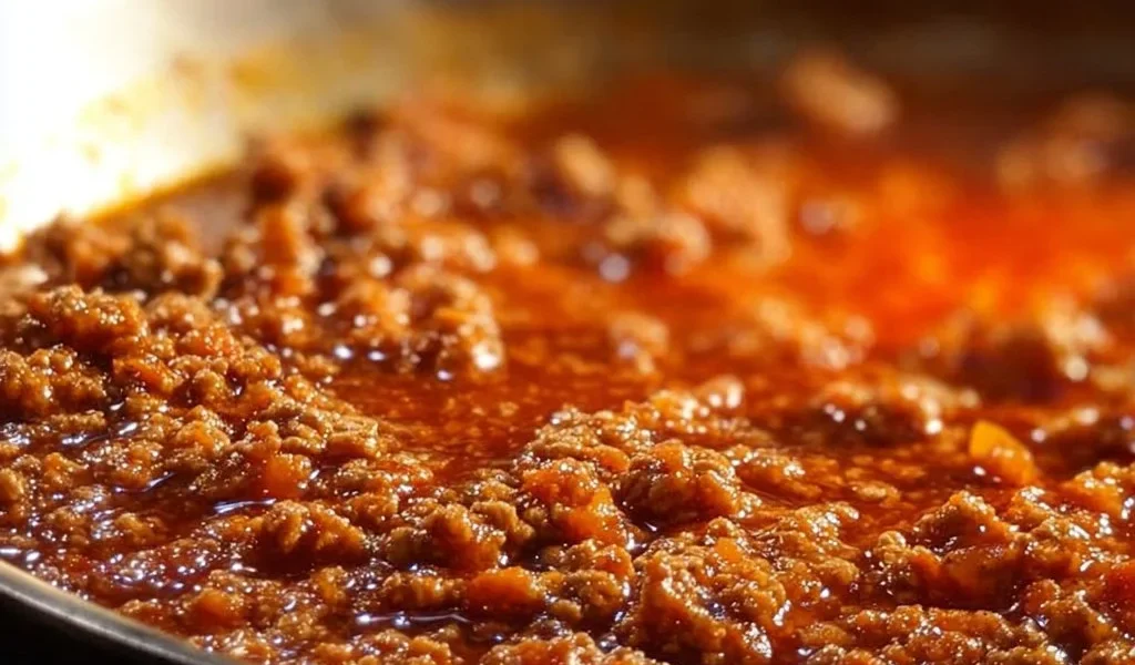 Piatto di Ragù Bolognese servito con pasta fresca