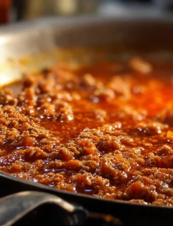 Piatto di Ragù Bolognese servito con pasta fresca