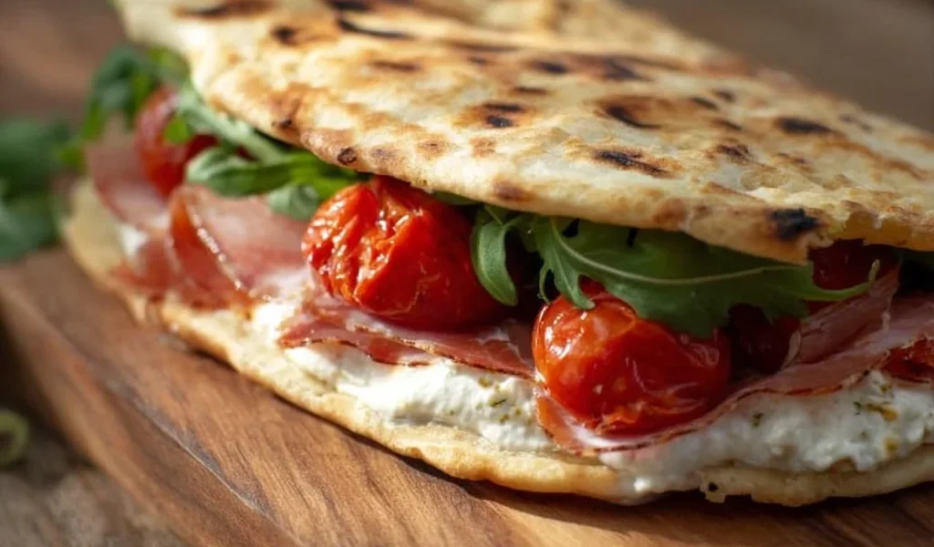 Piadina gustosa e farcita, ricetta del Fior di Cappero