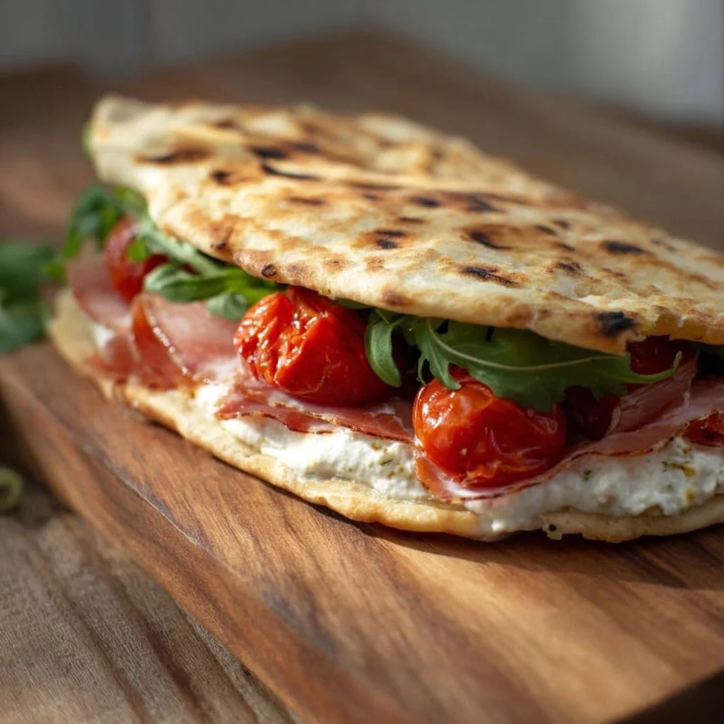 Piadina gustosa e farcita, ricetta del Fior di Cappero