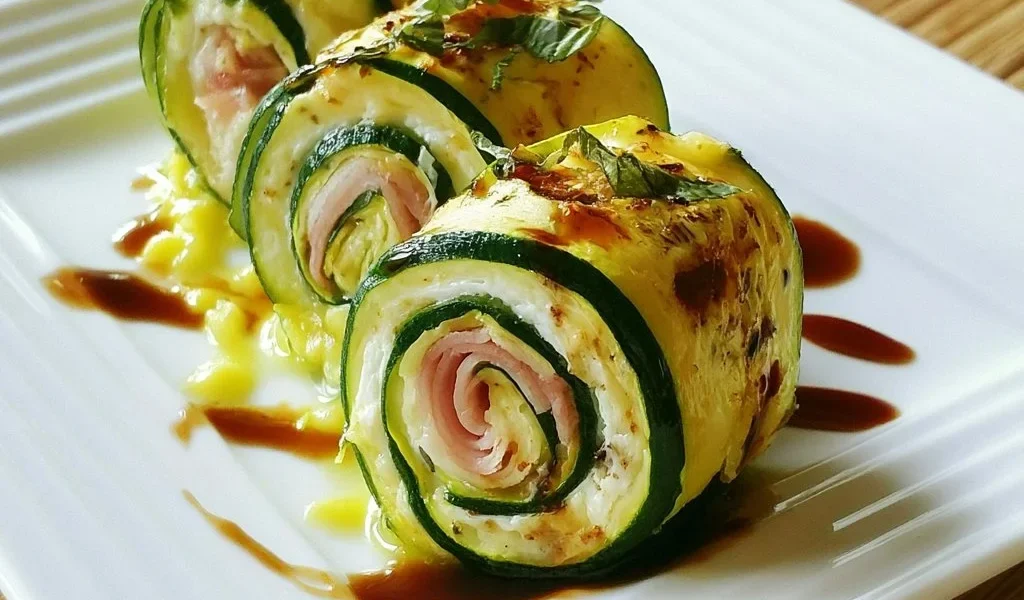 Rotolo di Zucchine appena sfornato, ideale per antipasti o piatti principali.