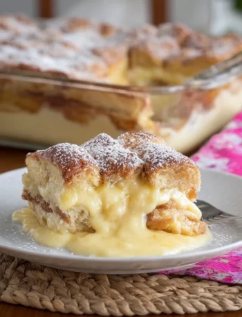 Semifreddo con crema al limone e sfogliatine servito in una ciotola