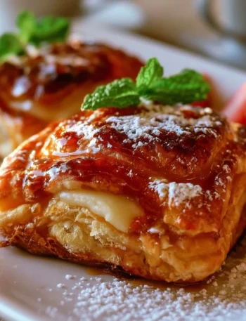 Deliziosa Sfoglia Estiva con frutta fresca e crema