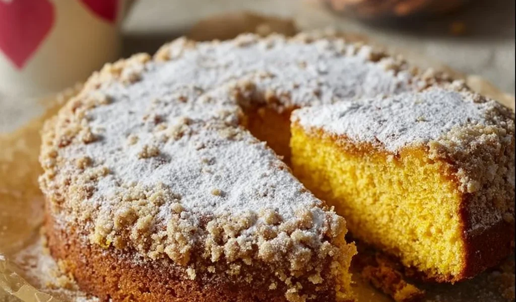 Fetta di Torta di Ciambella soffice e profumata
