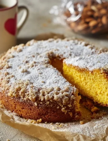 Fetta di Torta di Ciambella soffice e profumata