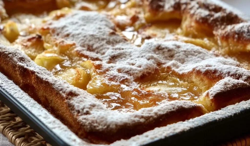 Torta di albumi con mele e marmellata, dolce leggero e gustoso