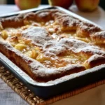 Torta di albumi con mele e marmellata, dolce leggero e gustoso