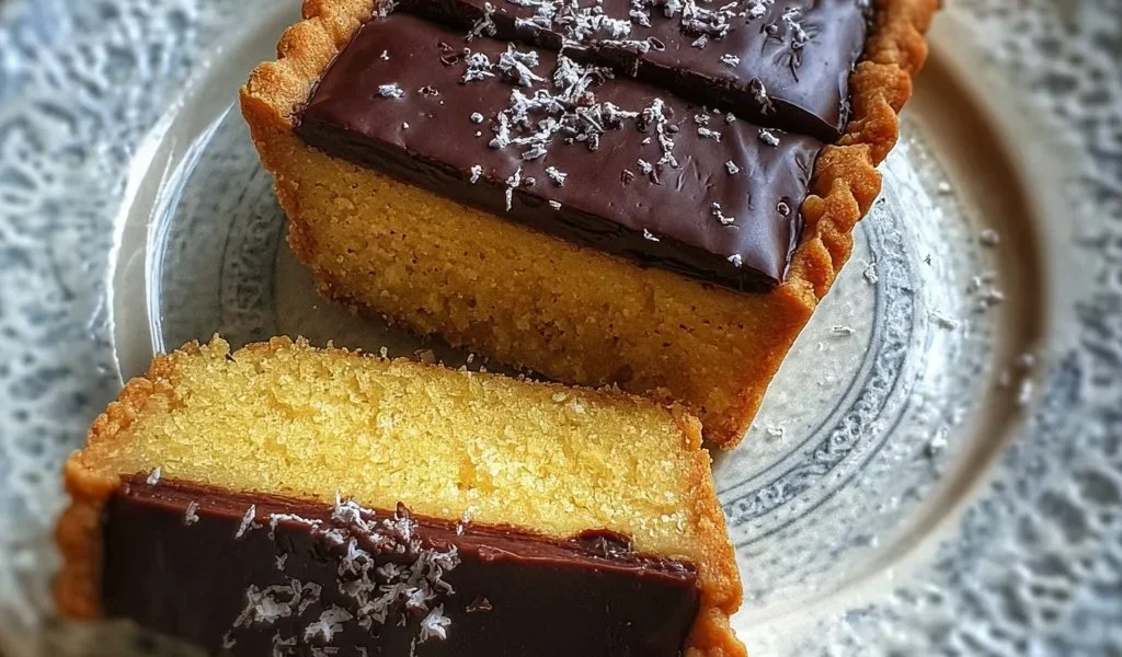 Torta frangipane al rum e cioccolato, dolce irresistibile per occasioni speciali.