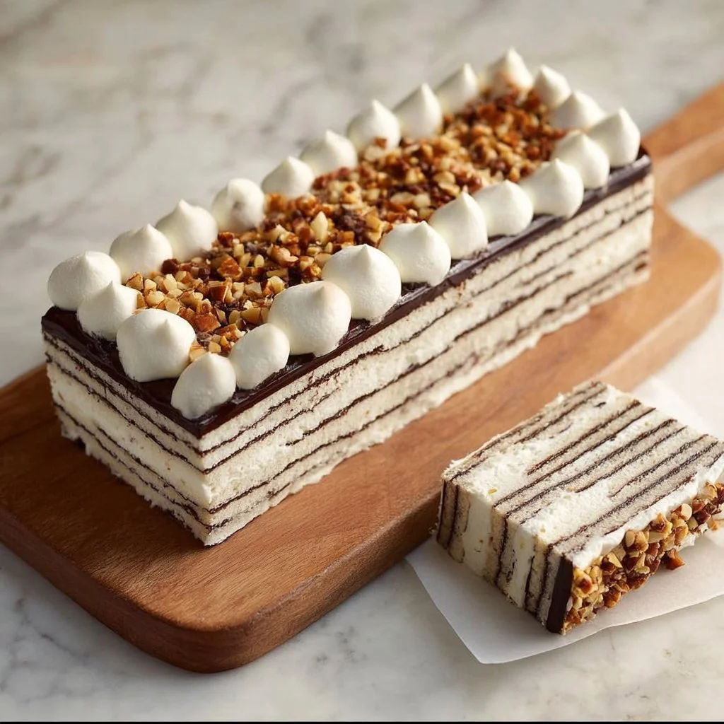 Torta Viennetta Fatta in Casa Tempo di Cottura Perfetto