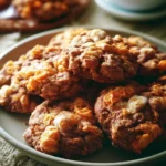 Biscotti con cornflakes freschi e croccanti, ideali per snack.