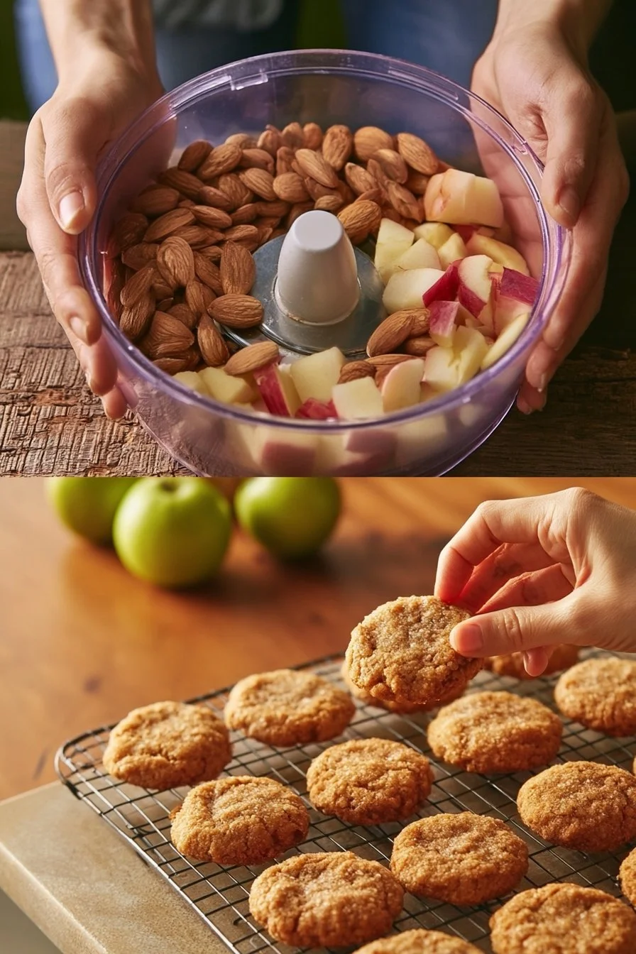 Biscotti con Mela e Mandorle