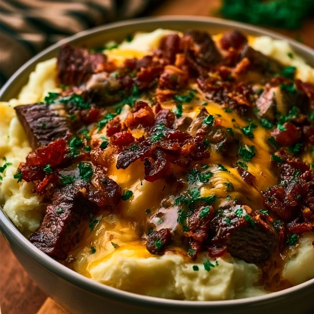 Bowl di Purè di Patate del Steakhouse Carico, un piatto cremoso e gustoso