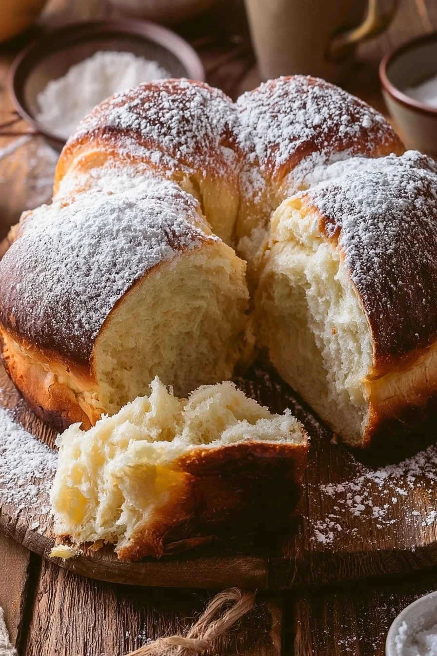 Brioches al latte condensato