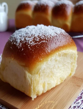 Brioscine Paradiso Sofficissime e Delicate appena sfornate con un aspetto irresistibile