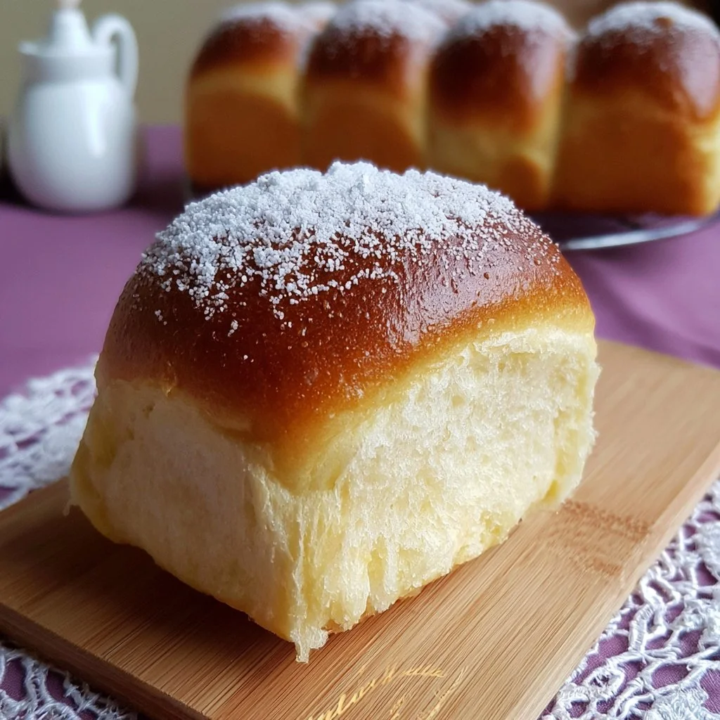 Brioscine Paradiso Sofficissime e Delicate appena sfornate con un aspetto irresistibile