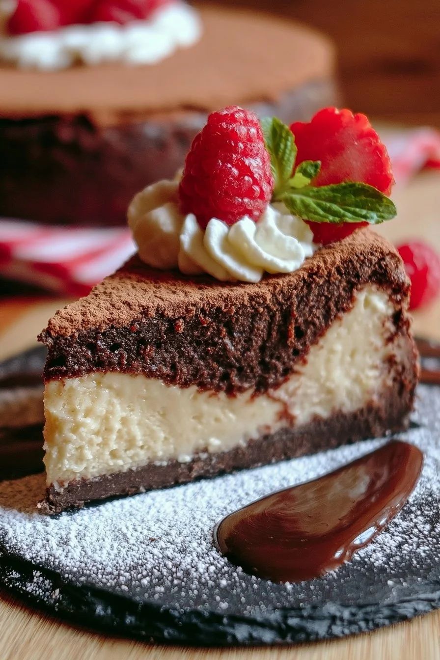 Brownie Cheesecake