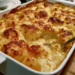 Casserola di Patate Cremosa al Parmigiano di Ruth's Chris, un contorno delizioso.