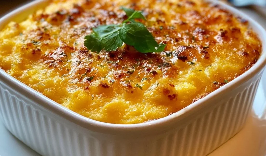 Casseruola di Mais ispirata allo stile Cheesecake Factory, ricetta deliziosa e creativa.